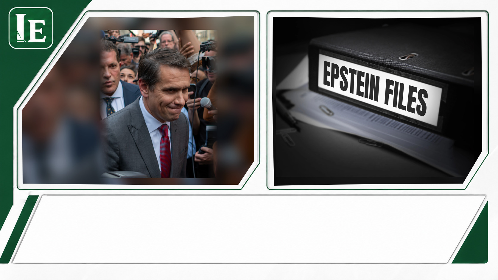 Todd Blanche and U.S. Department of Justice featured editorial graphic