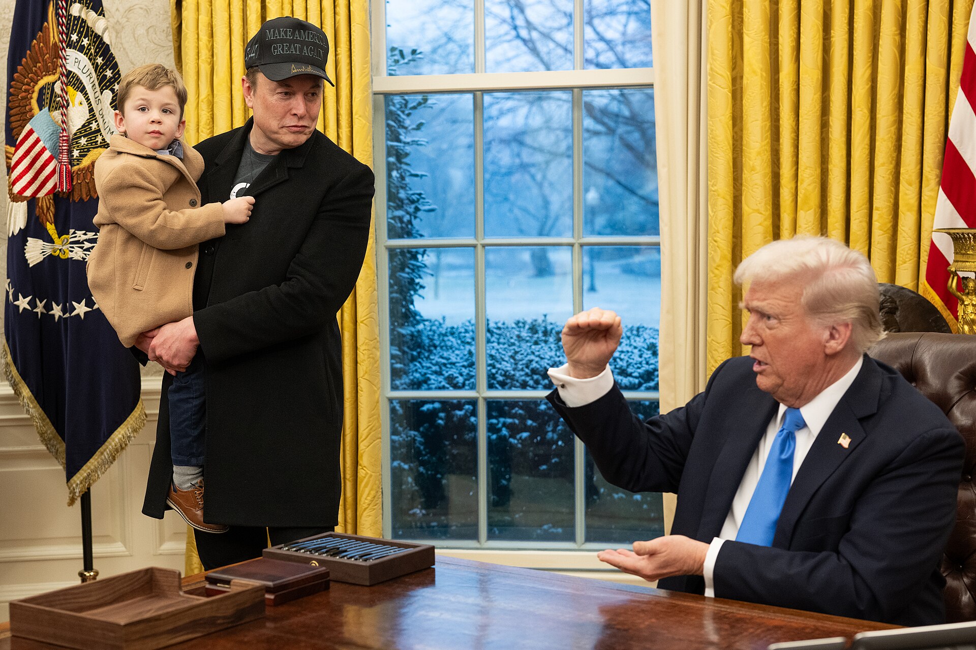 X Æ A Xii, Elon Musk and Donald Trump in the Oval Office P20250207DT 0103 (54320797642)