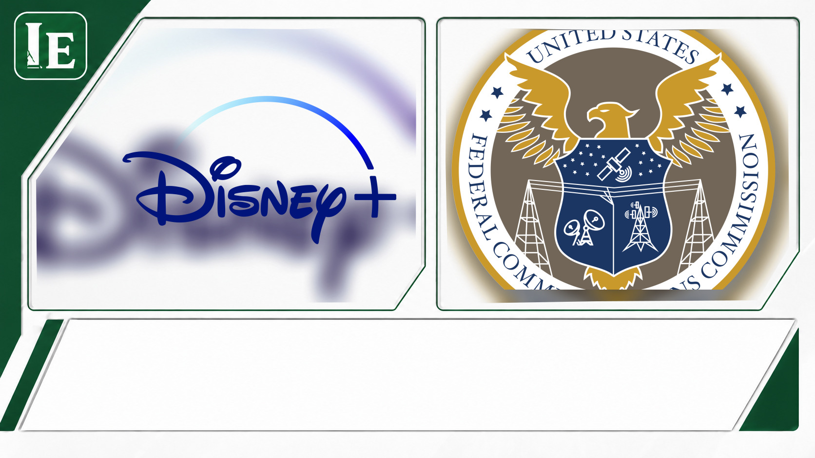 Disney and Federal Communications Commission featured editorial graphic