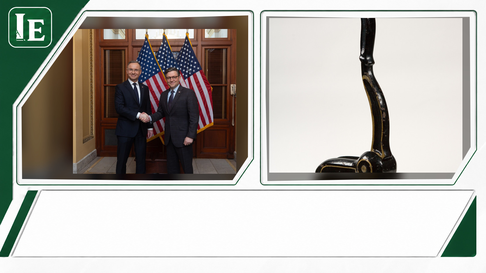 Mike Johnson and United States House of Representatives featured editorial graphic