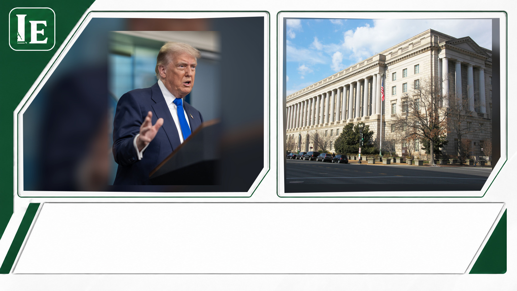 Todd Blanche and Internal Revenue Service featured editorial graphic