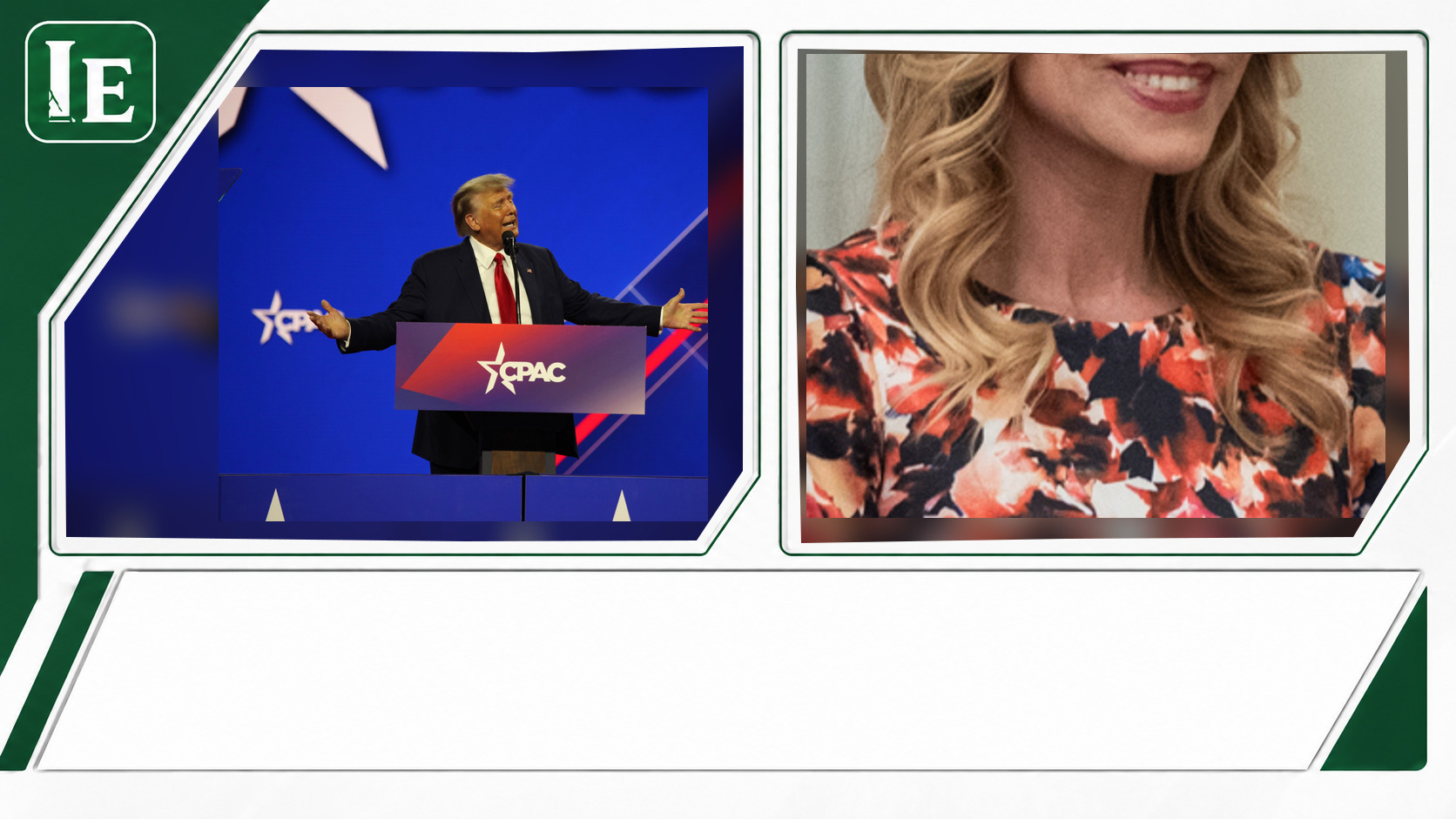 Donald Trump and Kennedy Center board featured editorial graphic