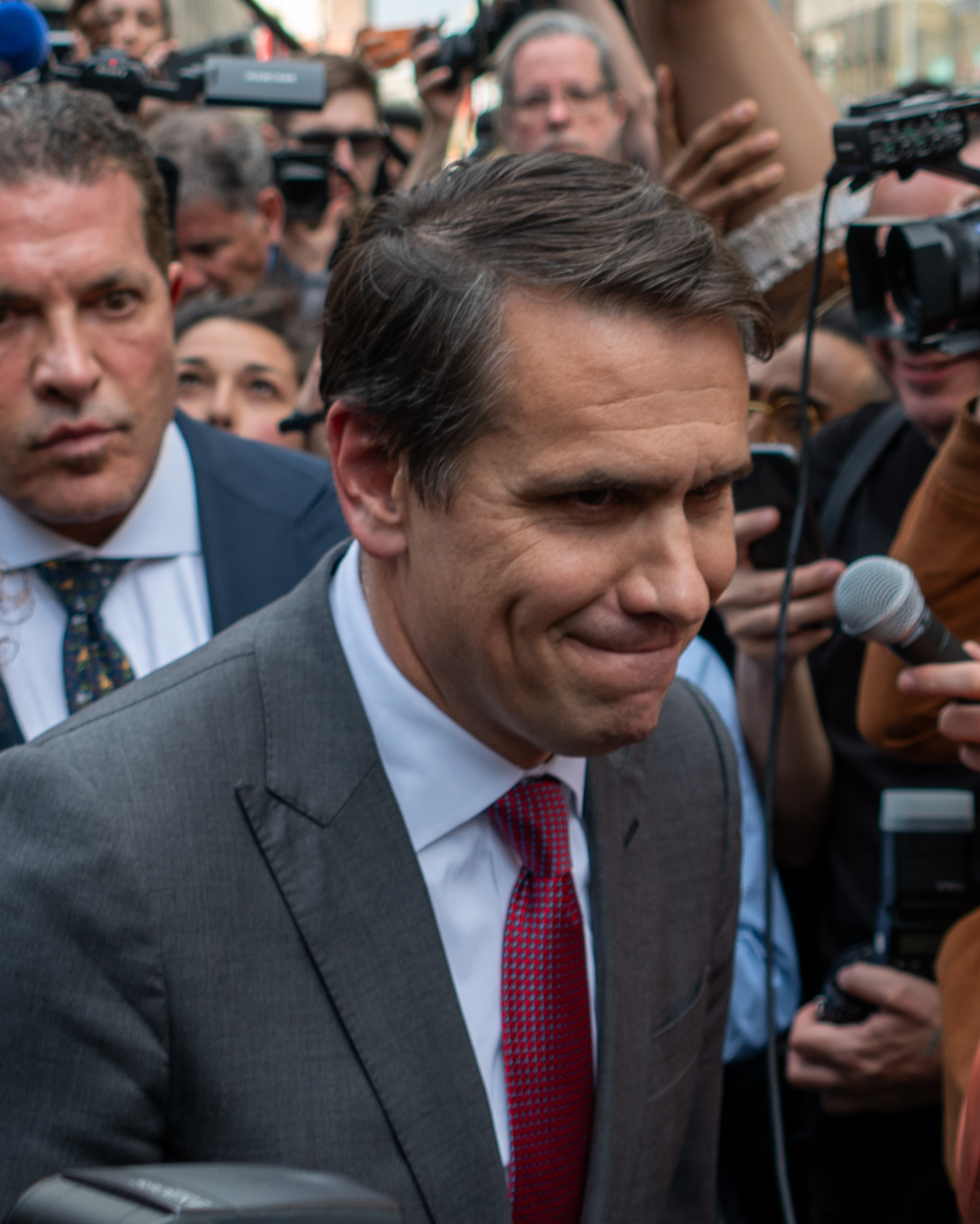 Todd Blanche Outside Manhattan Criminal Courthouse (cropped)