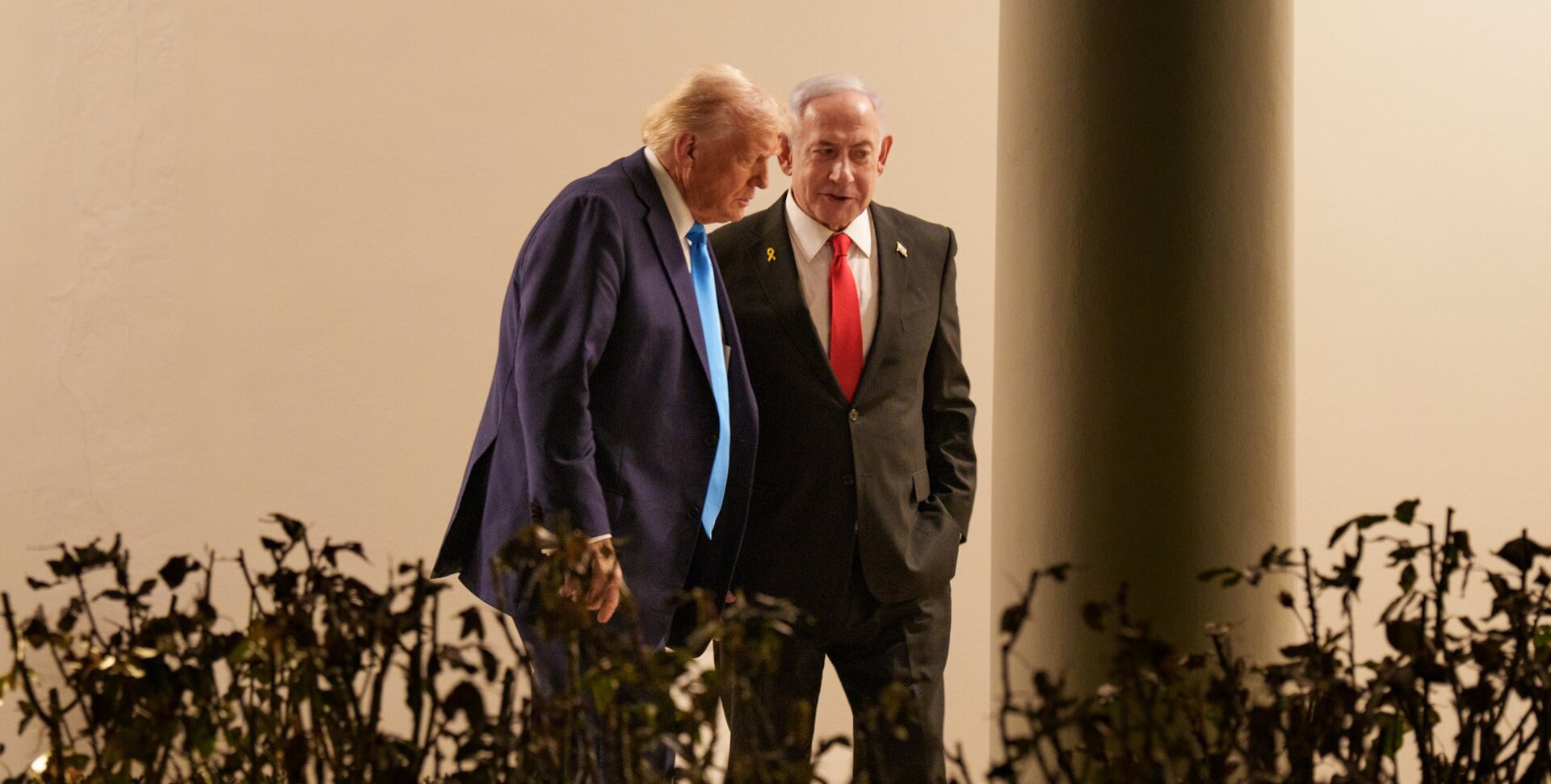 Donald Trump and Benjamin Netanyahu at White House 2025 (2)