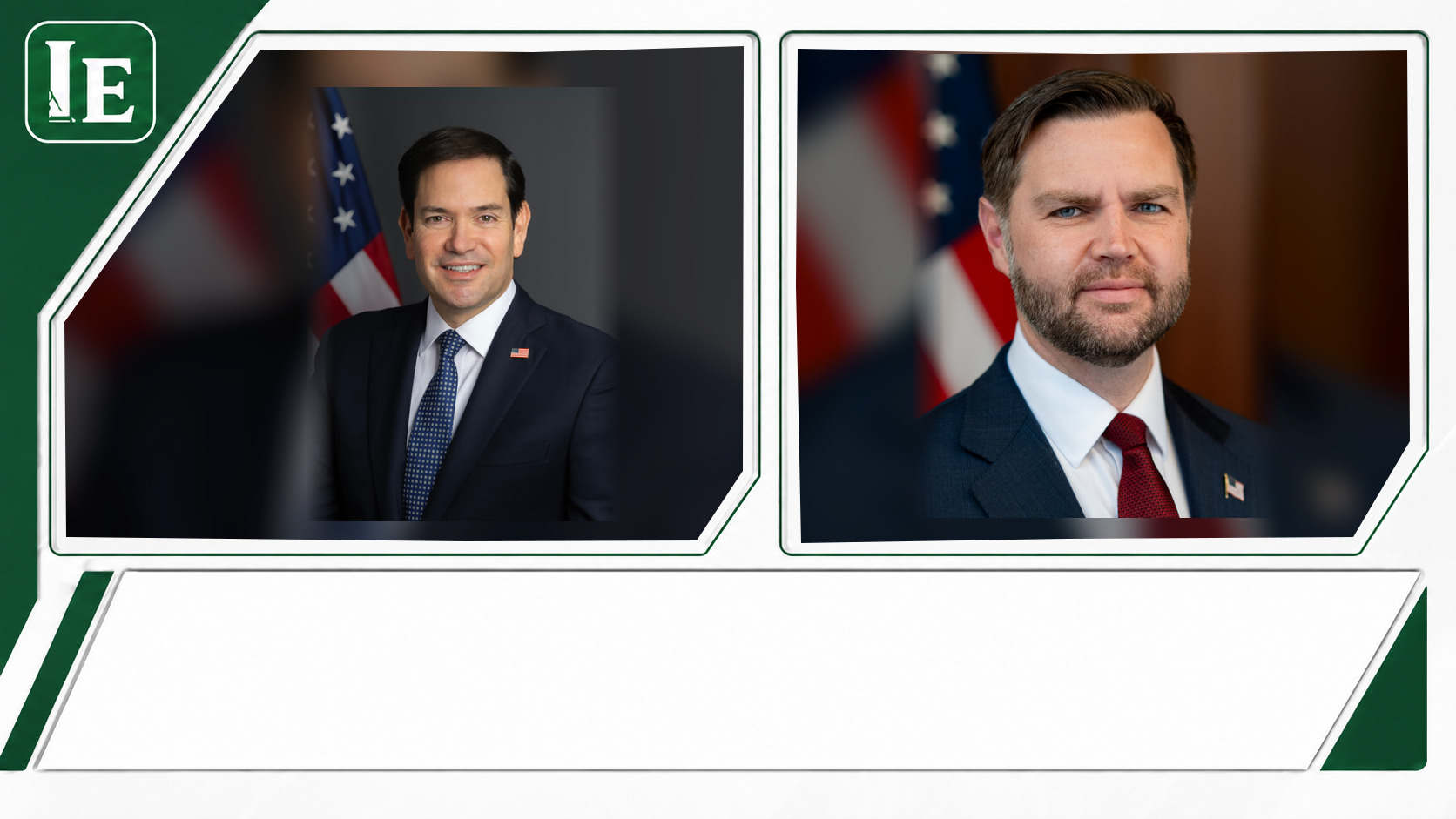Marco Rubio and JD Vance featured editorial graphic