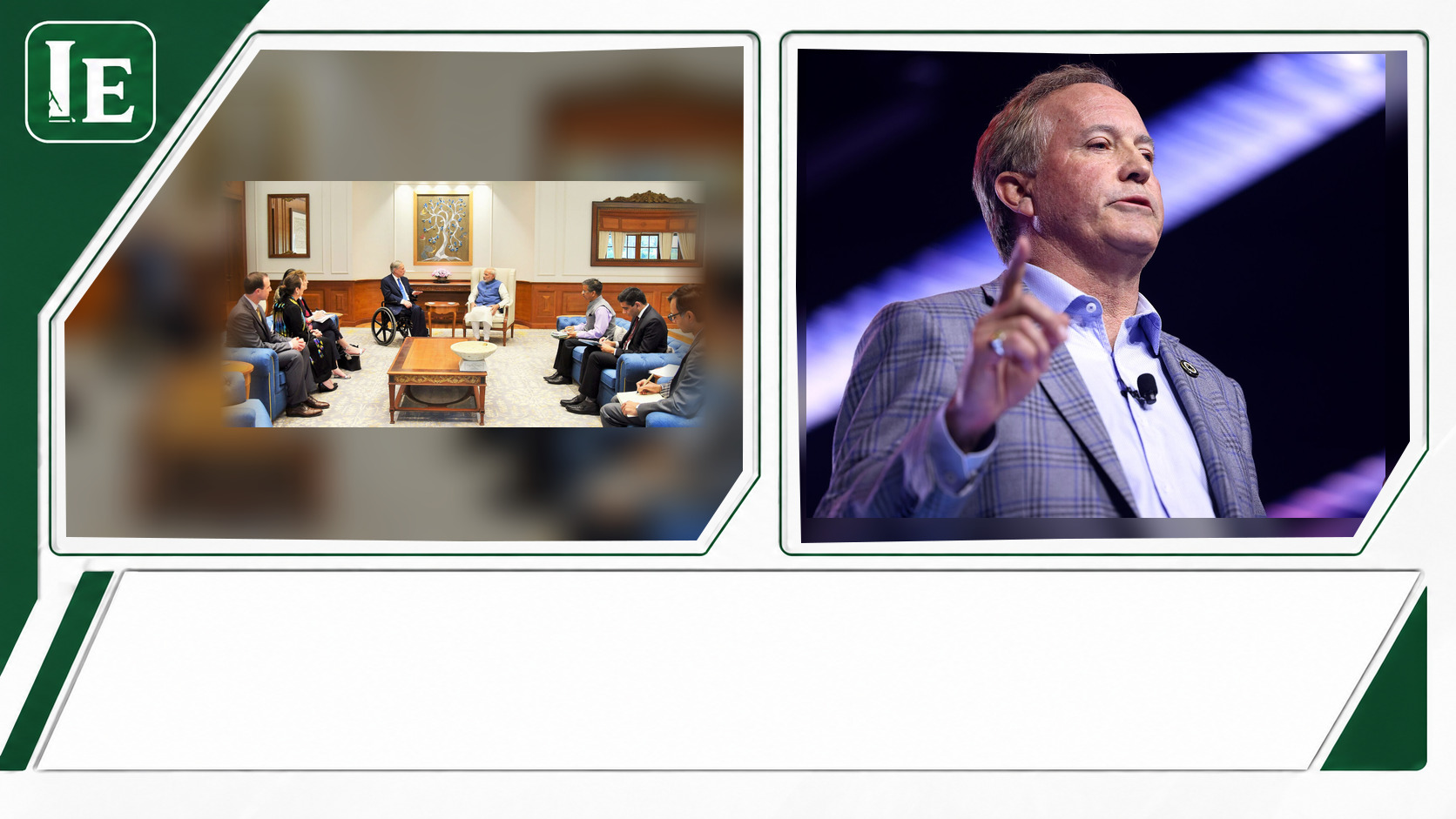 Greg Abbott and Ken Paxton featured editorial graphic