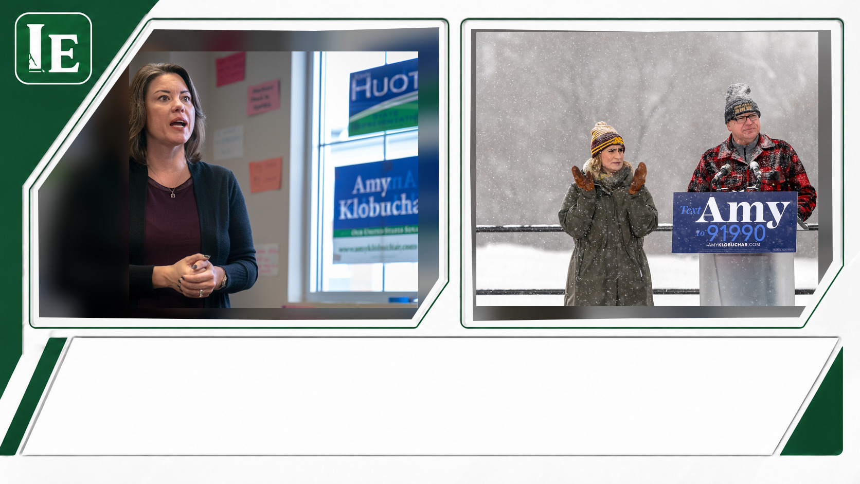 Angie Craig and Peggy Flanagan featured editorial graphic