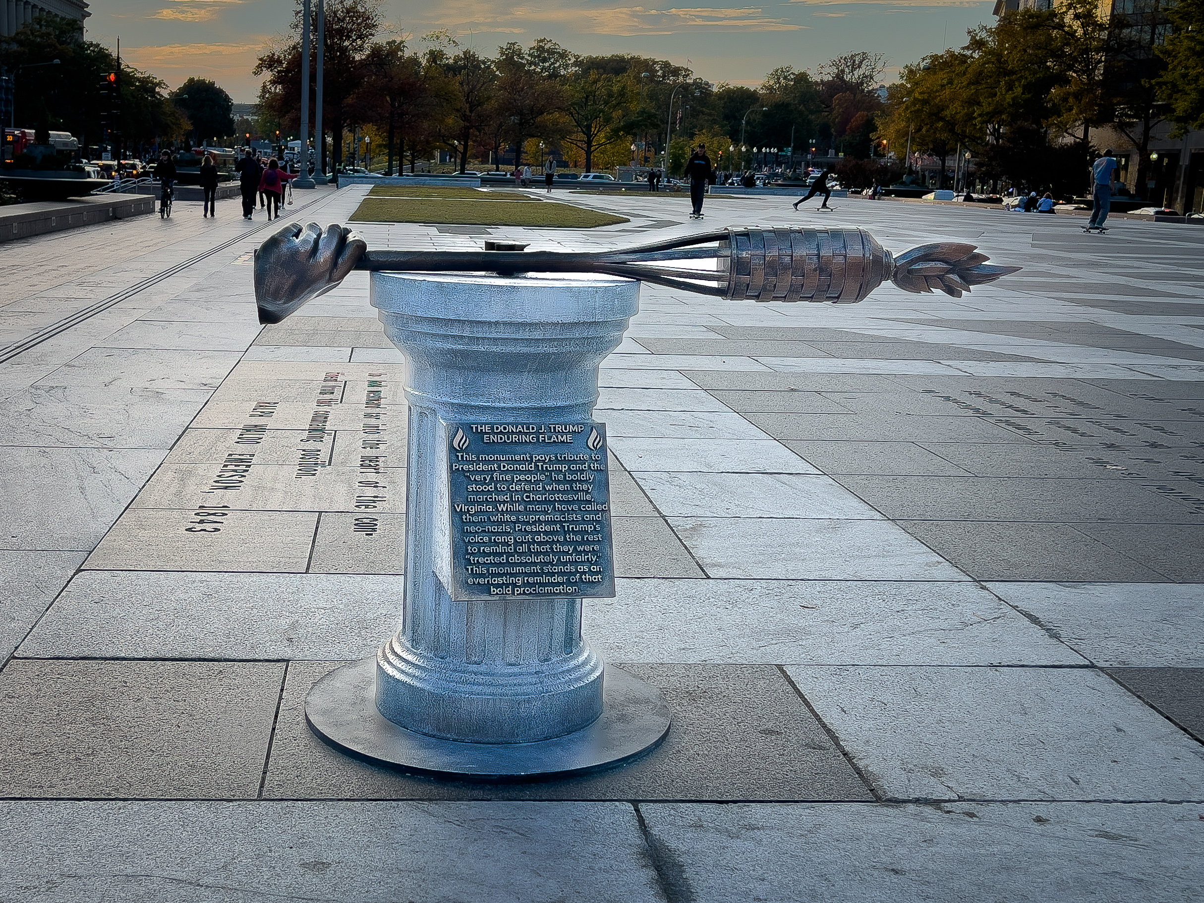 Trump "Enduring Flame" (damaged)