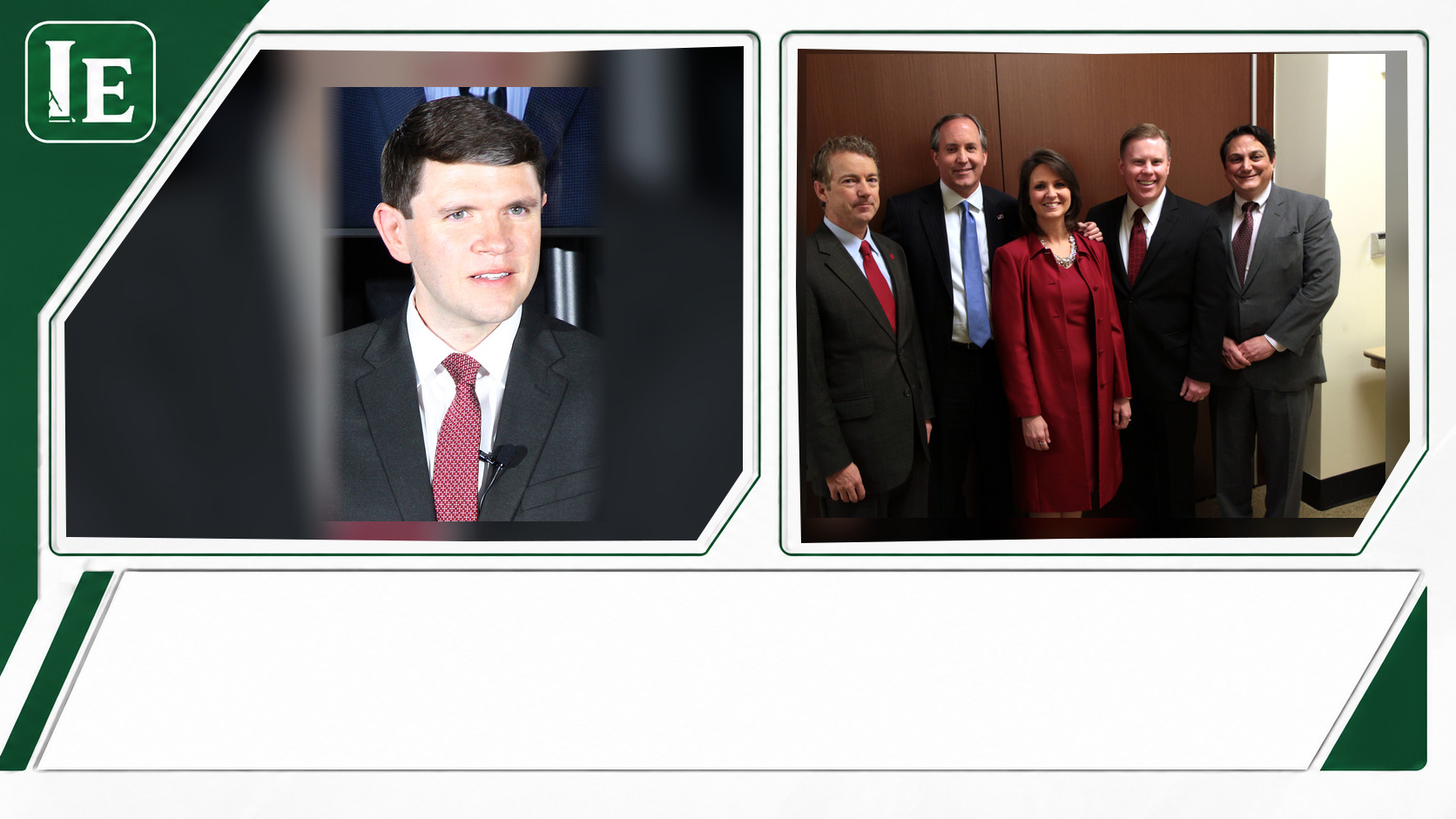 James Talarico and Ken Paxton featured editorial graphic