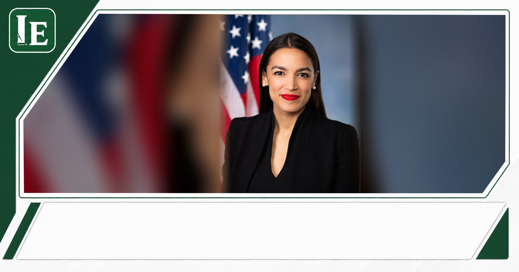 Alexandria Ocasio-Cortez featured editorial graphic