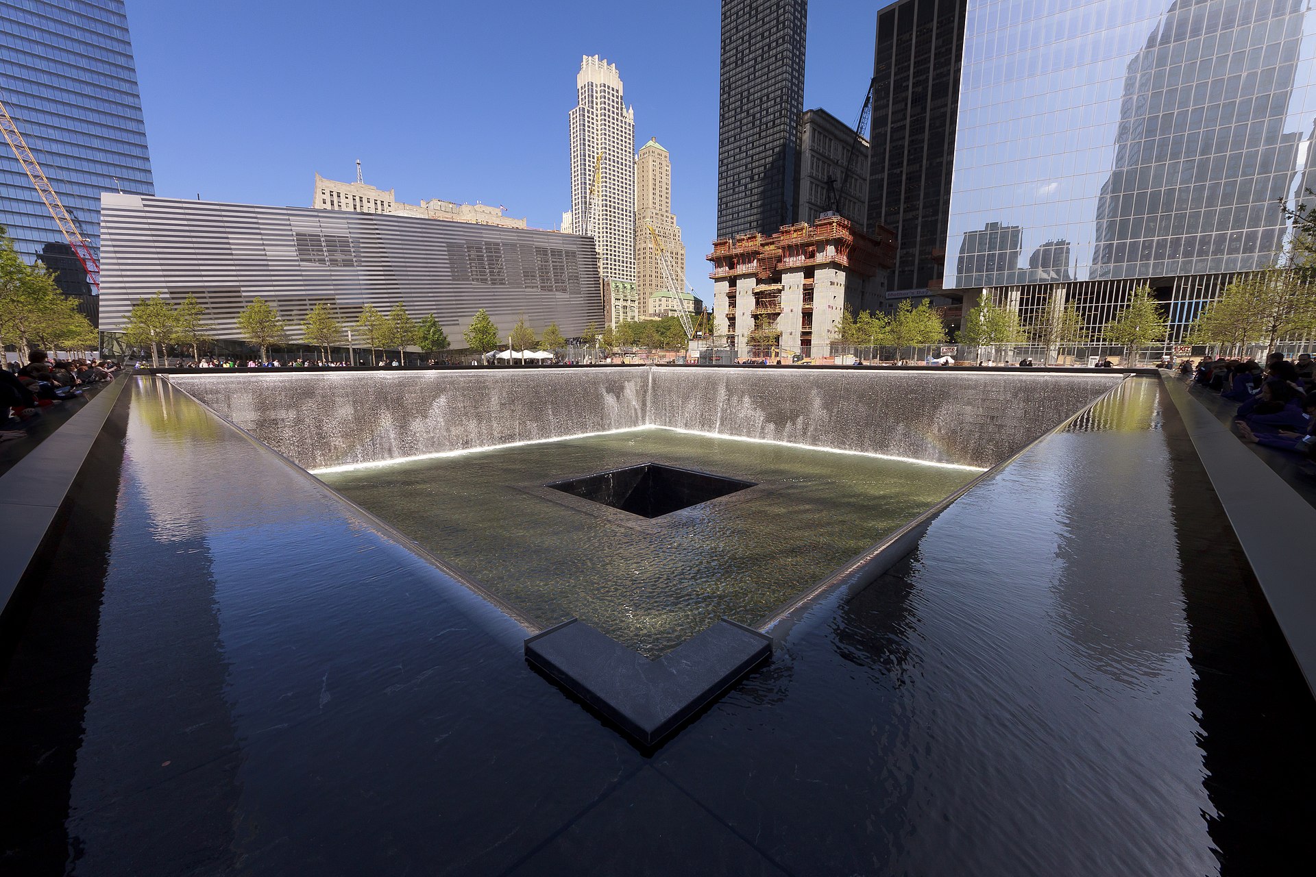 New York National September 11 Memorial South Pool April 2012 9693C