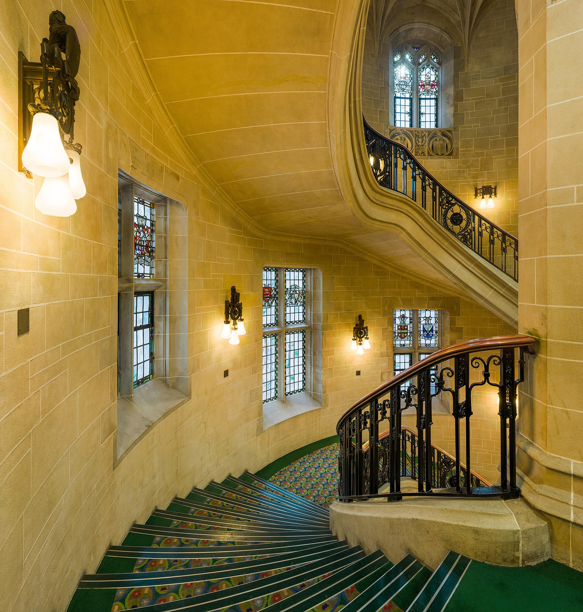 Supreme Court of the United Kingdom Stairwell 3, London, UK Diliff
