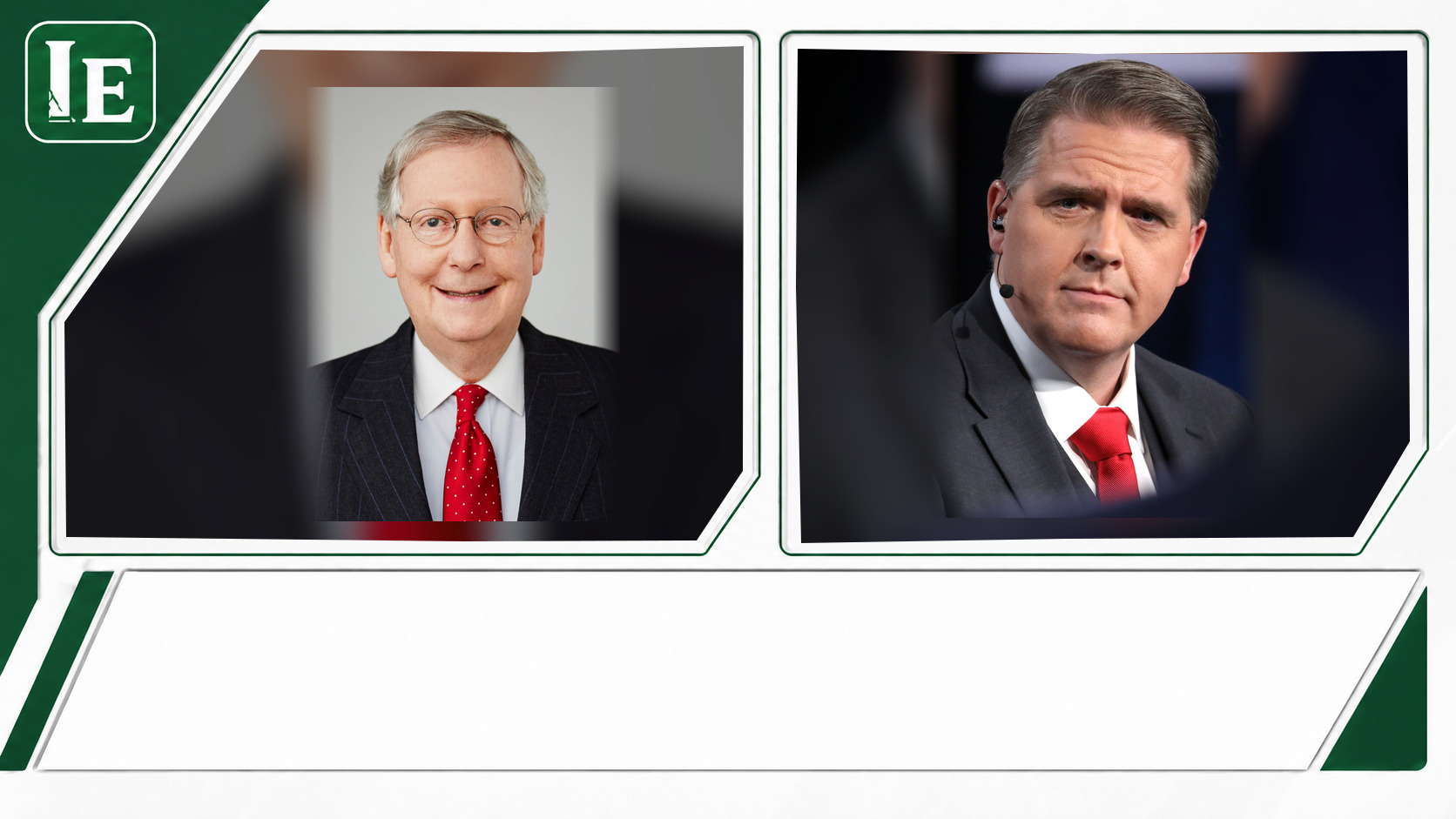 Mitch McConnell and Scott Jennings featured editorial graphic
