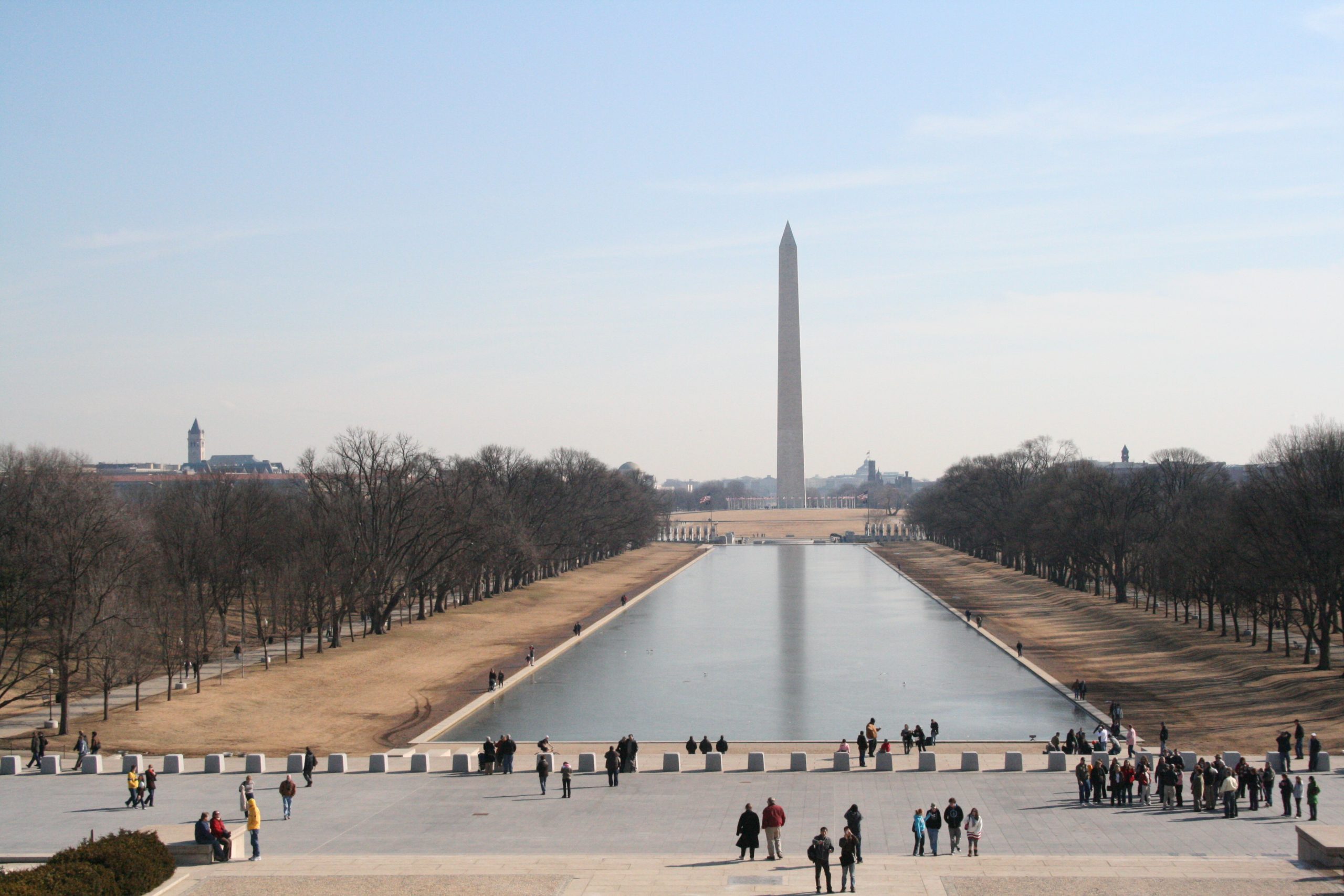 Reflecting Pool from the Lincoln Memorial