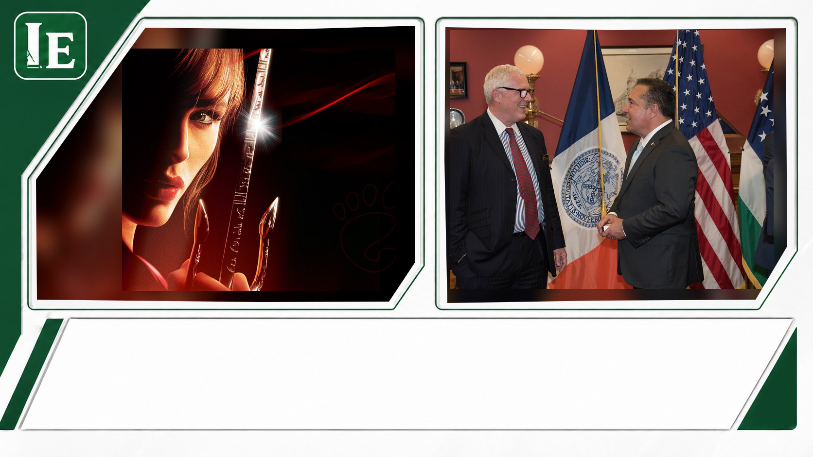Jennifer Garner and John Miller featured editorial graphic