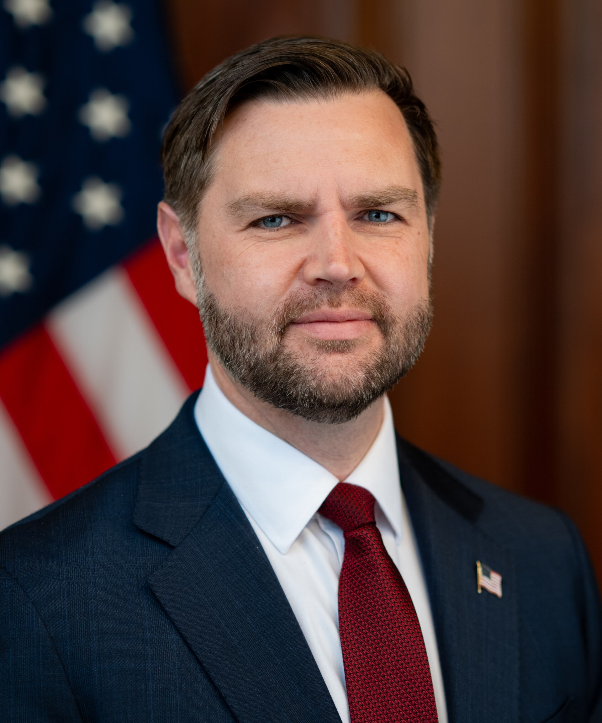 March 2026 Official Vice Presidential Portrait of JD Vance (medium crop)