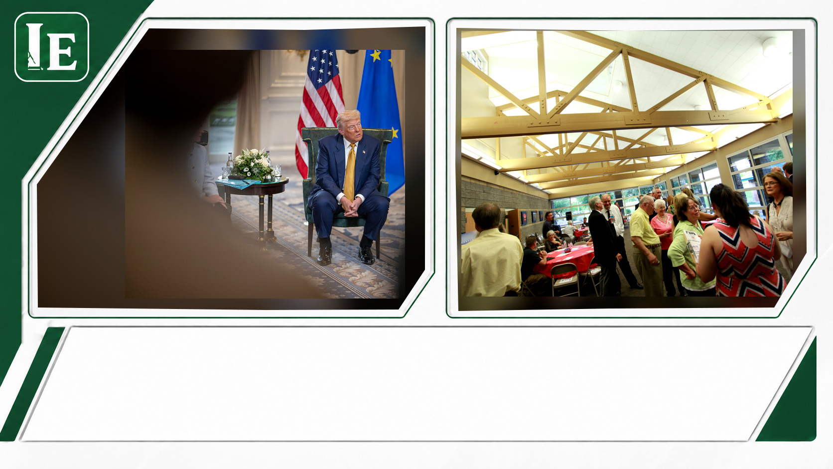 Donald Trump and Republican Party featured editorial graphic