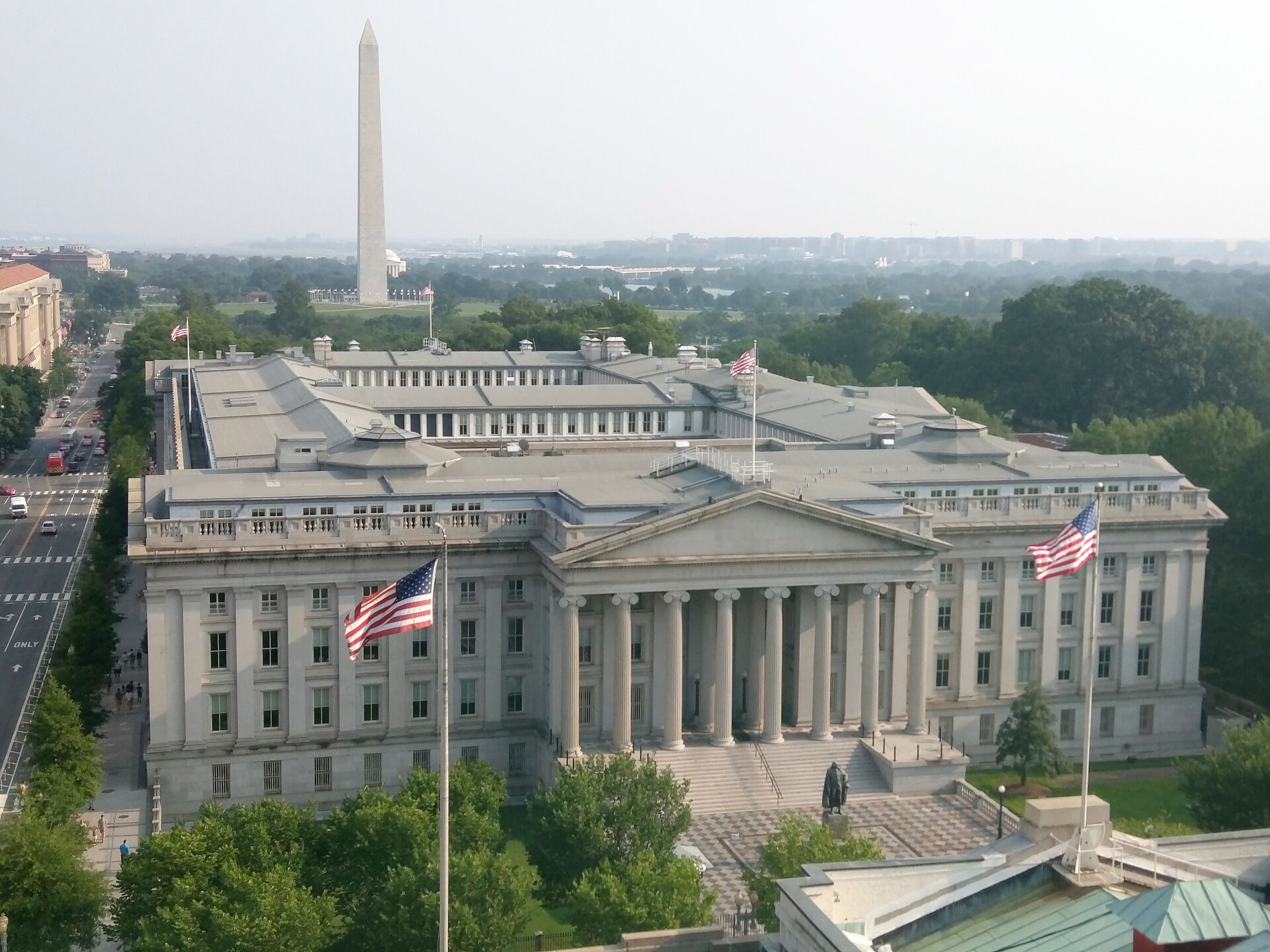 Us treasury building