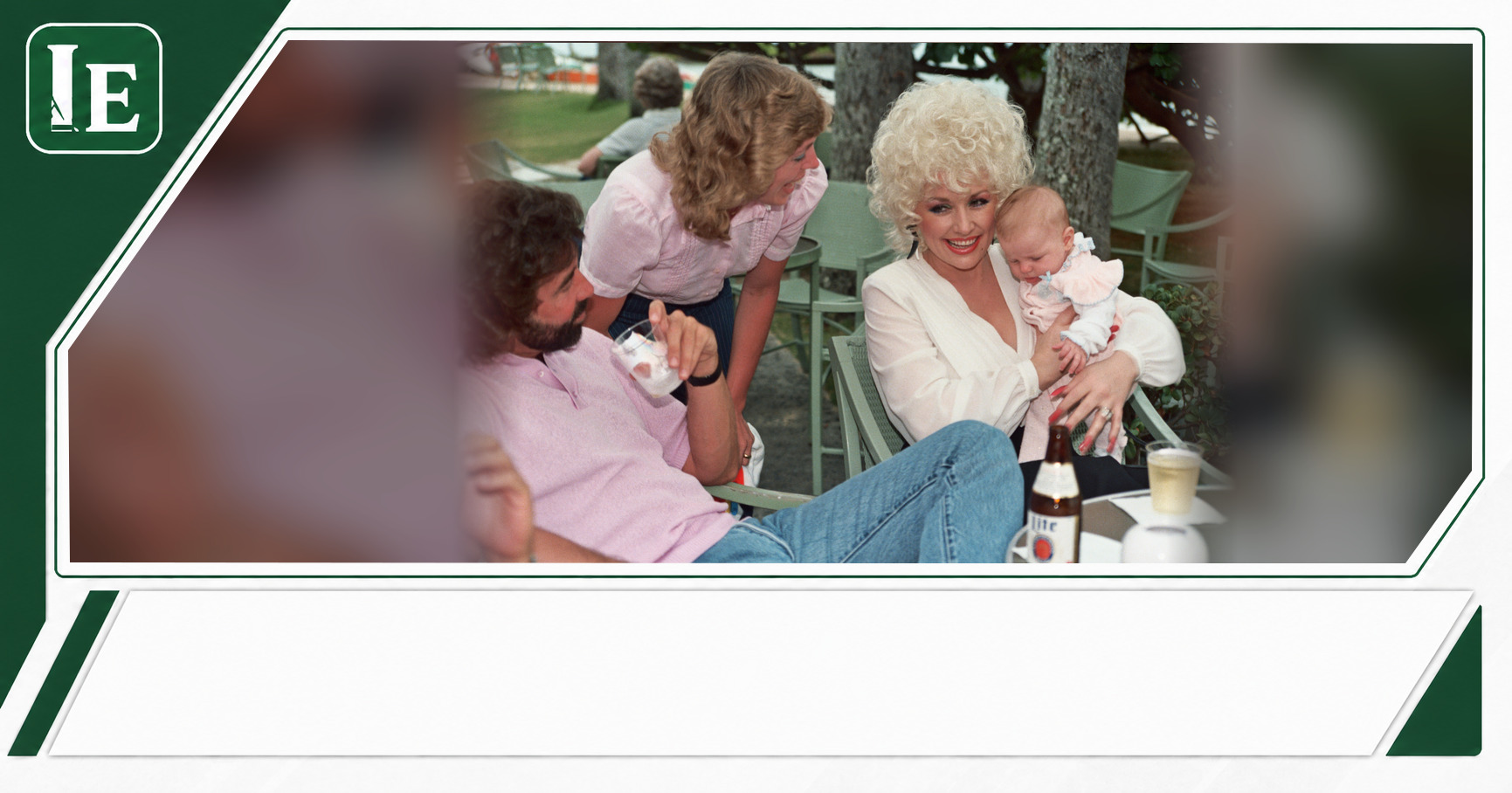 Dolly Parton featured editorial graphic